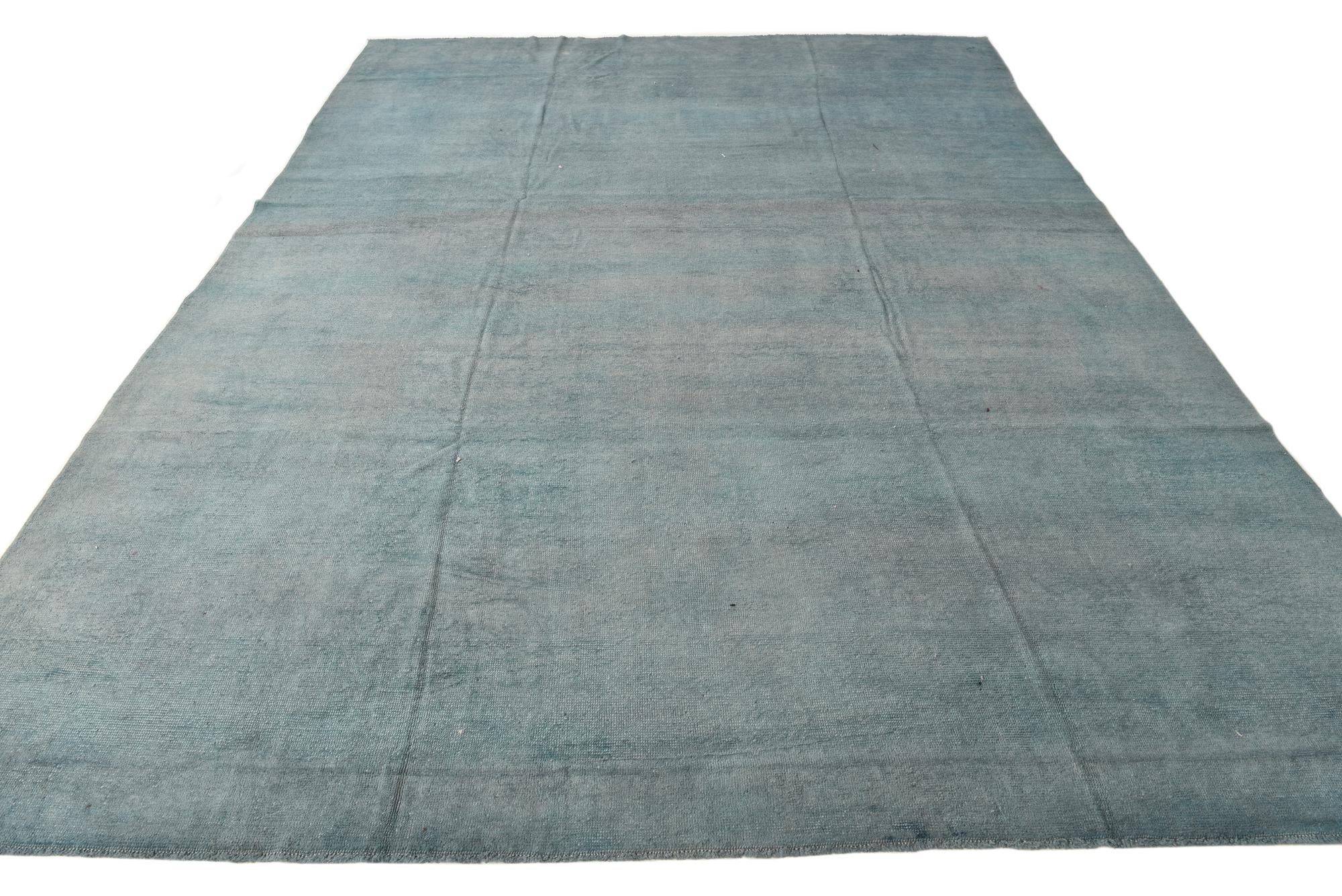 9' 9 x 13' 4 Hand Knotted Ultra Vintage Persian Wool Rug