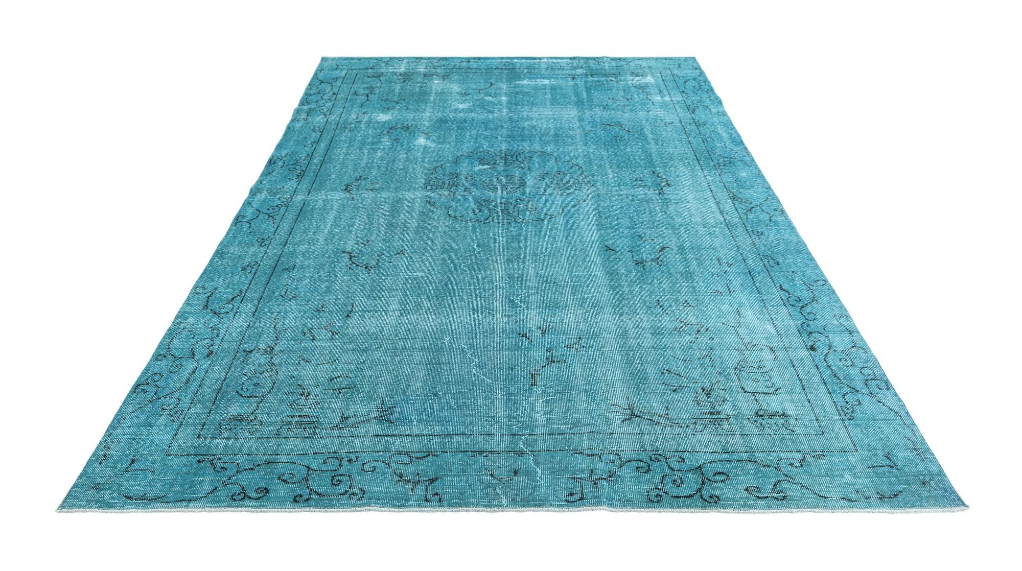 6' 8 x 10' Ultra Vintage Wool Rug