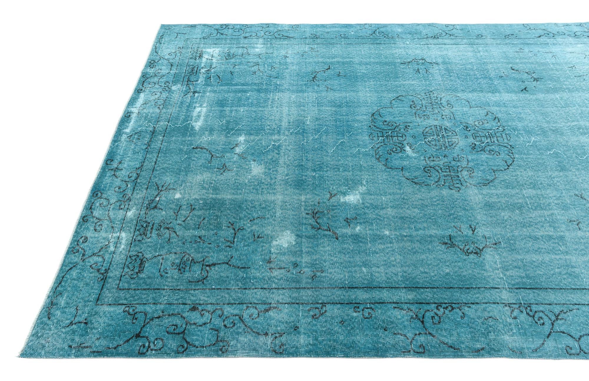 6' 8 x 10' Ultra Vintage Wool Rug