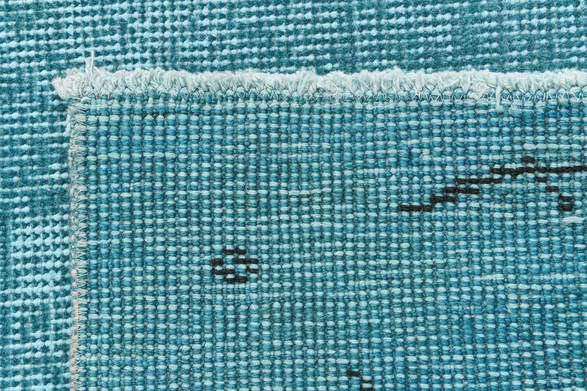6' 8 x 10' Ultra Vintage Wool Rug