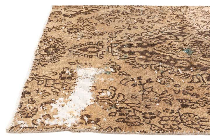 3' 6 x 5' Hand Knotted Ultra Vintage Persian Wool Rug