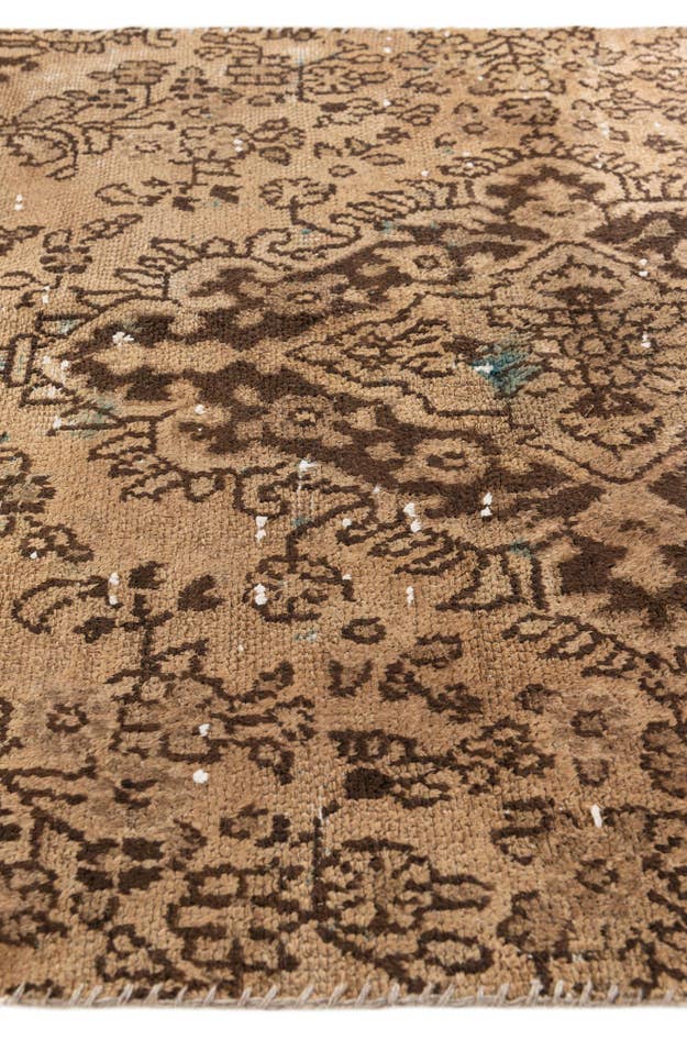 Detail image of 3' 6 x 5' Hand Knotted Ultra Vintage Persian Wool Rug