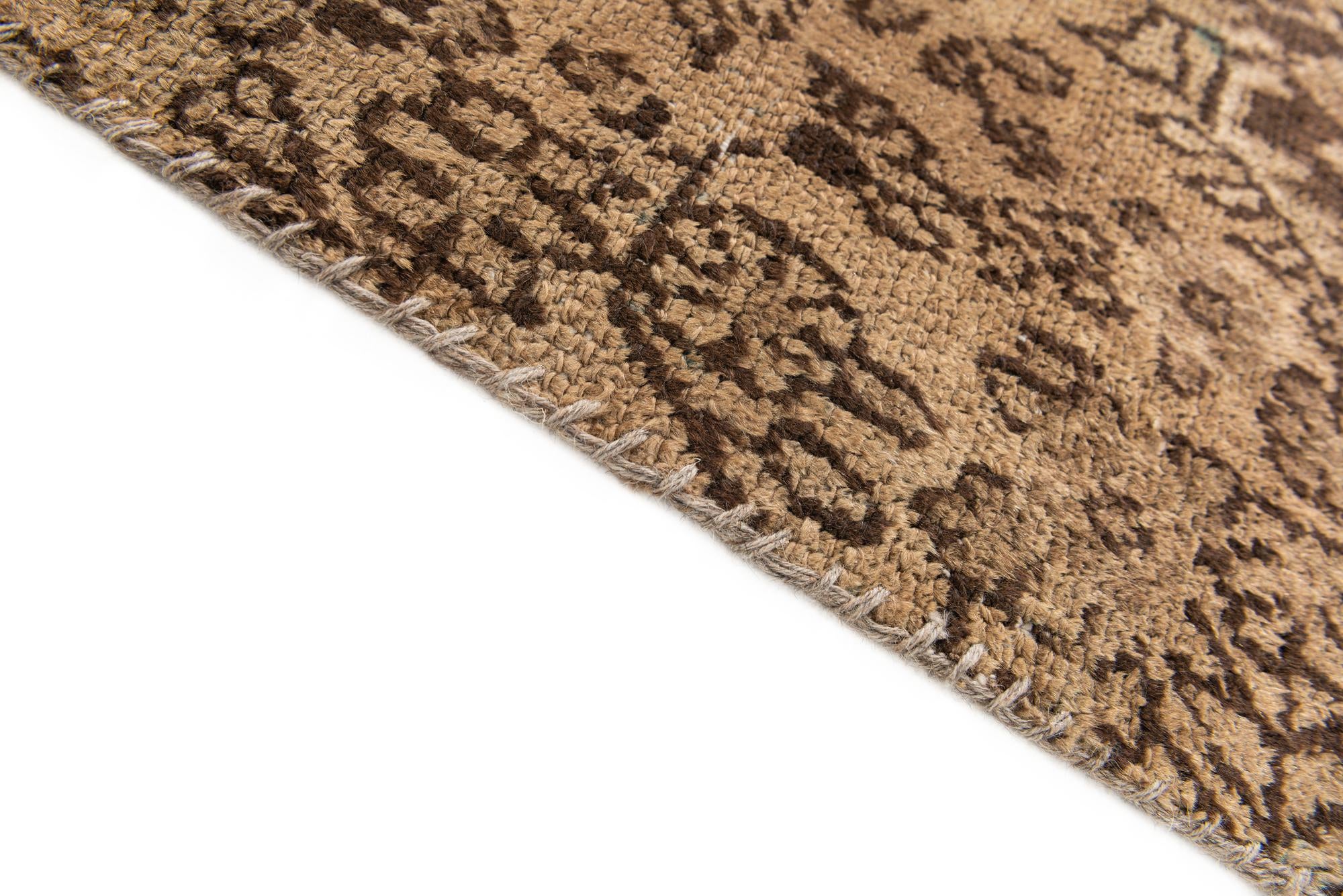 3' 6 x 5' Hand Knotted Ultra Vintage Persian Wool Rug