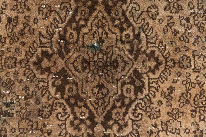 3' 6 x 5' Hand Knotted Ultra Vintage Persian Wool Rug