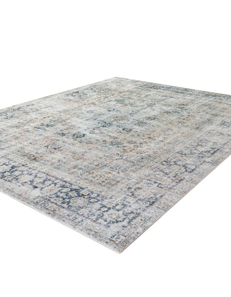 Detail image of 9' 7 x 12' 9  Hand Knotted Ultra Vintage Wool Rug