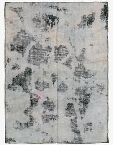 3' 5 x 4' 8 Hand Knotted Ultra Vintage Persian Wool Rug