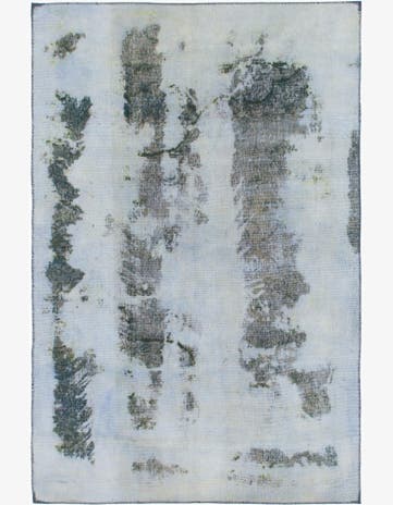 6' x 9' Hand Knotted Ultra Vintage Persian Wool Rug