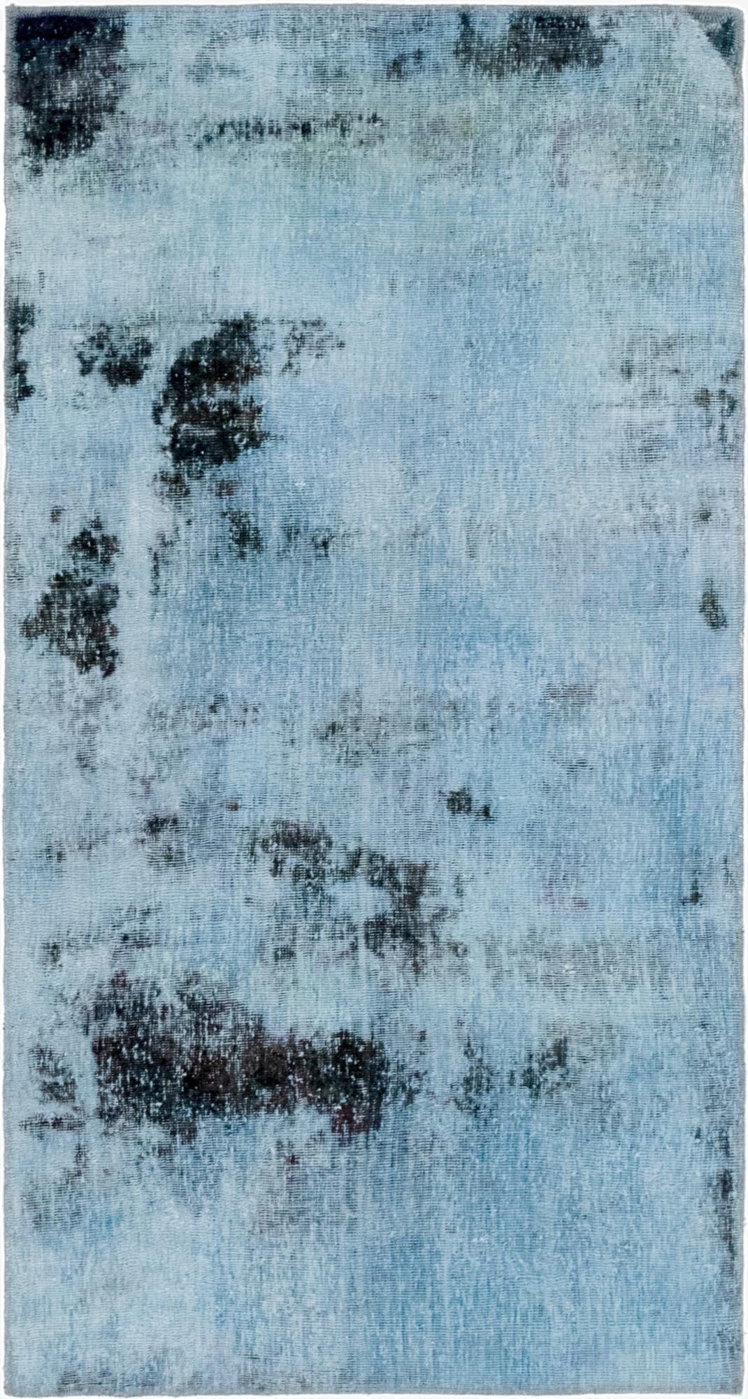 3' 2 x 6'  Hand Knotted Ultra Vintage Persian Wool Rug