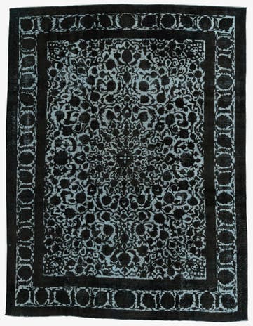 9' 5 x 12' 2 Hand Knotted Ultra Vintage Persian Wool Rug