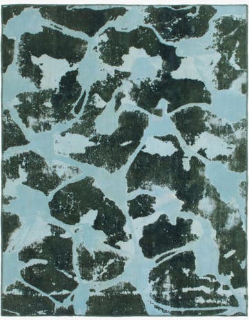 6' x 7' 10 Hand Knotted Ultra Vintage Persian Wool Rug