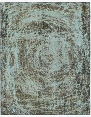 8' 10 x 11' 2 Hand Knotted Ultra Vintage Persian Wool Rug