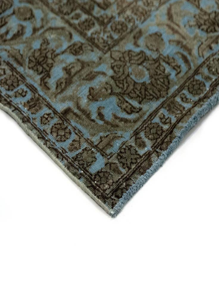 Detail image of 9' 6 x 12' 11  Hand Knotted Vintage Royal Persian Wool Rug