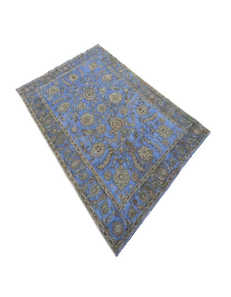 Detail image of 7' 5 x 11' 4 Hand Knotted Vintage Royal Persian Wool Rug