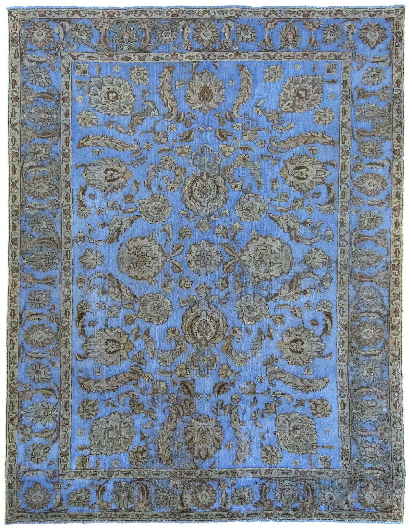 Primary image 7' 5 x 11' 4  Hand Knotted Vintage Royal Persian Wool Rug