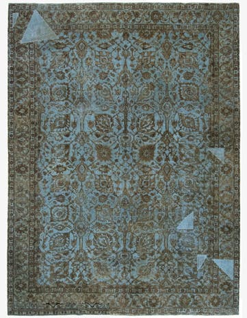 9' 6 x 12' 11 Hand Knotted Vintage Royal Persian Wool Rug