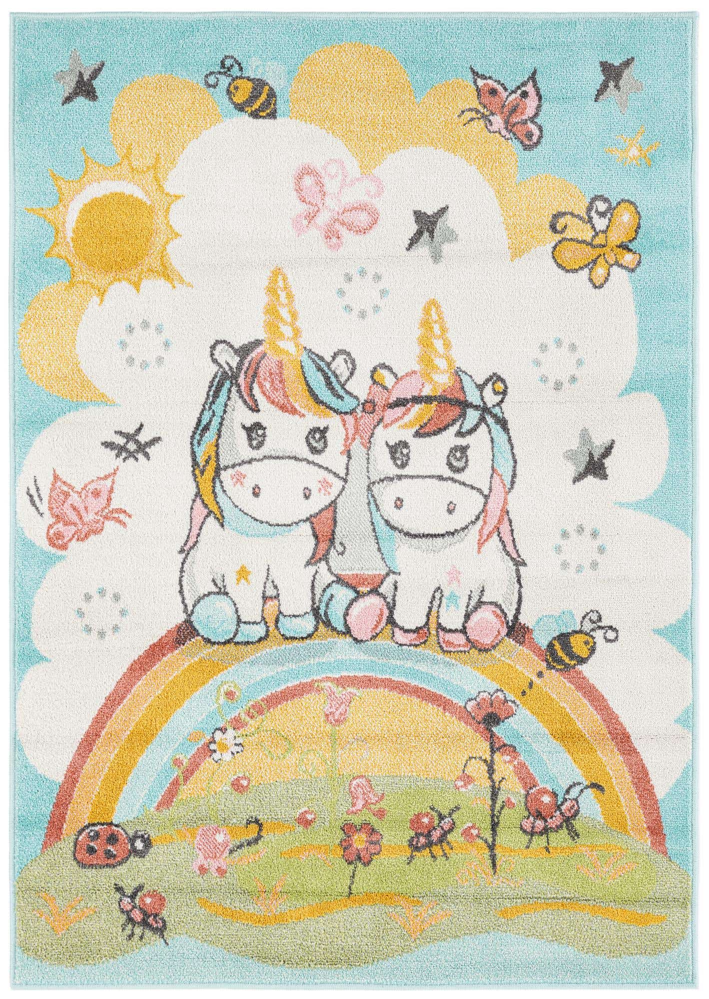 4' x 5' 6 Whimsy Kids Rug