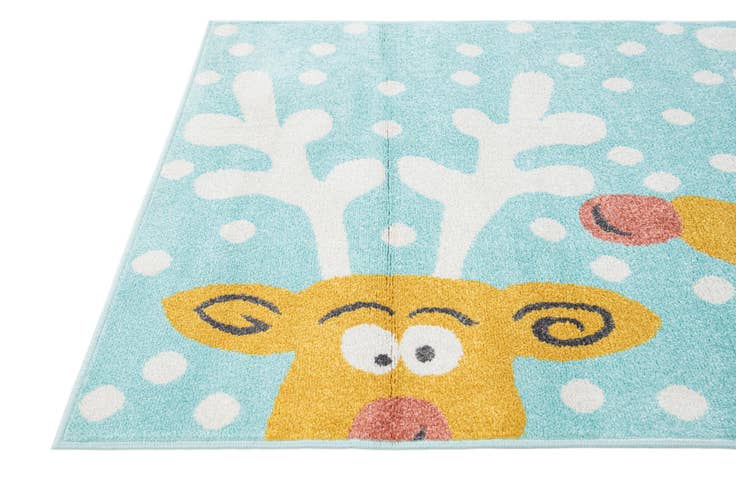 Detail image of 4' x 5' 6 Whimsy Kids Rug