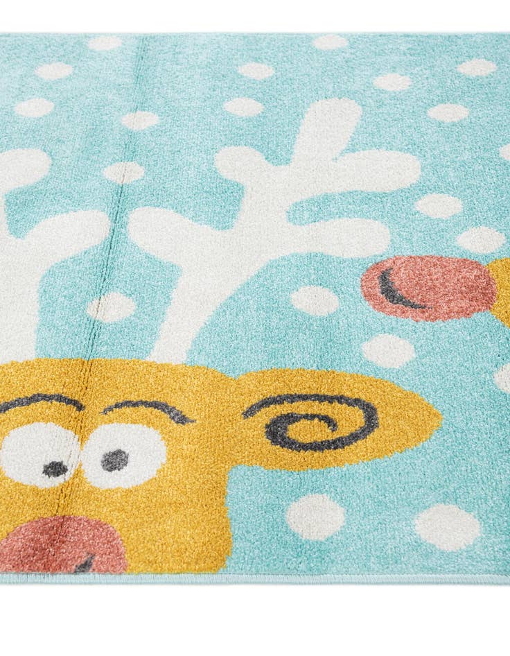 Detail image of 4' x 5' 6 Whimsy Kids Rug