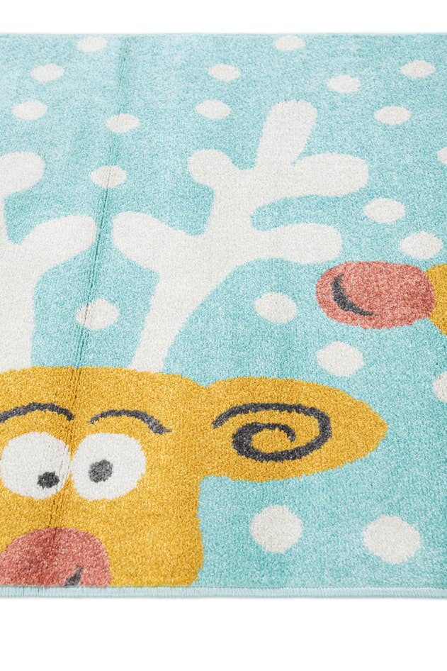 Detail image of 4' x 5' 6 Whimsy Kids Rug