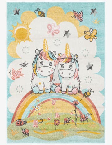 4' x 5' 6 Whimsy Kids Rug