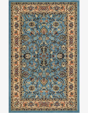 Light Blue Yasmin Rug