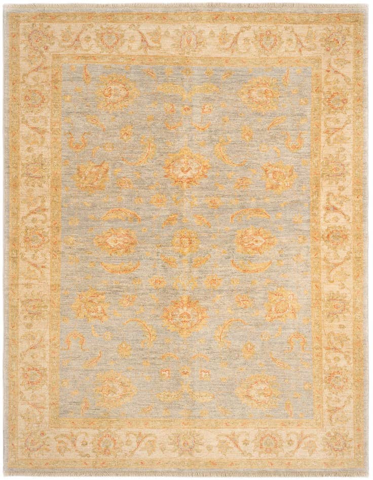 Detail image of 5' 8 x 7' 11 Ziegler Wool Rug