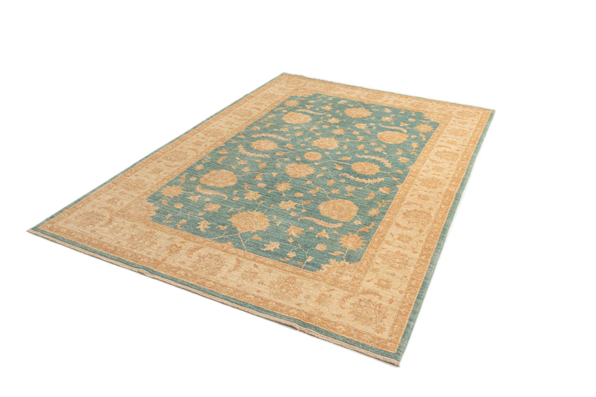6' 8 x 9' 10 Ziegler Wool Rug