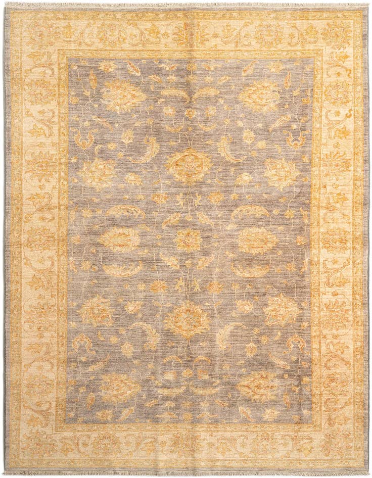 Detail image of 6' 9 x 9' 9 Ziegler Wool Rug