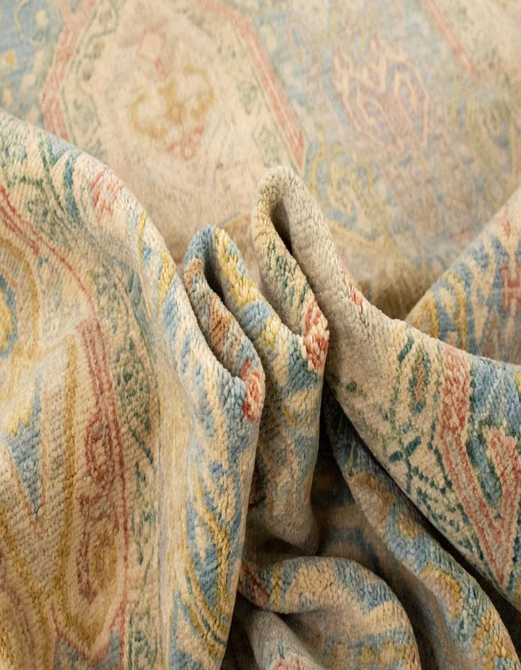 Detail image of 8' 9 x 11' 9 Ziegler Wool Rug