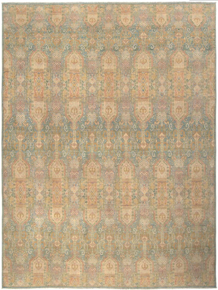 Detail image of 8' 9 x 11' 9 Ziegler Wool Rug