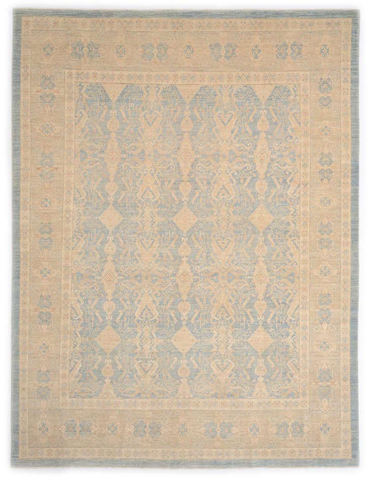Detail image of 8' 8 x 11' 5 Ziegler Wool Rug