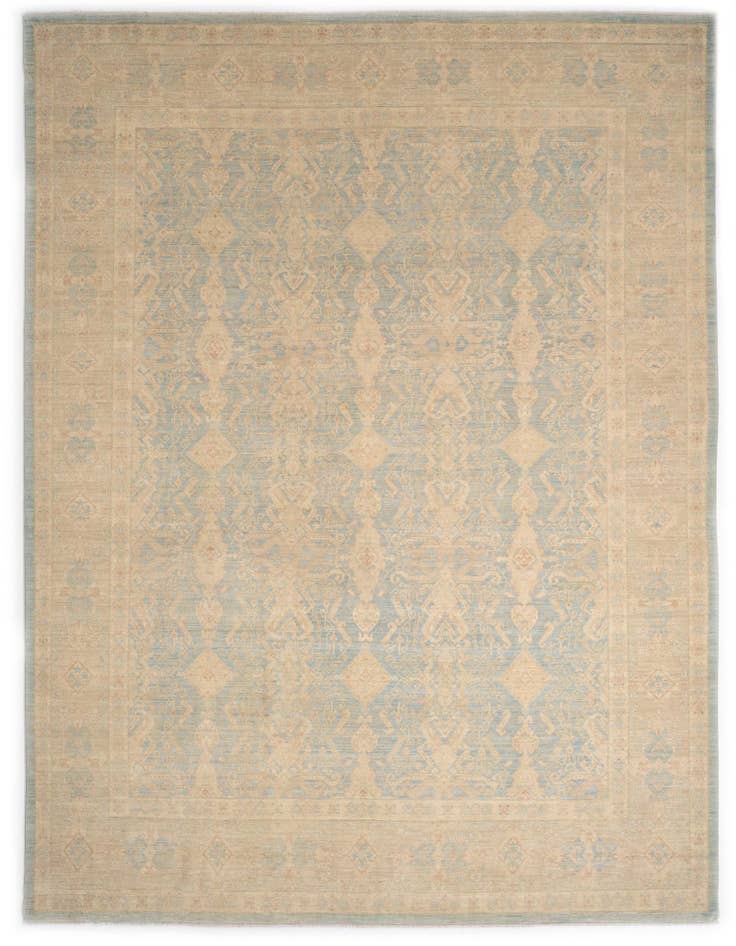 Detail image of 8' 9 x 11' 9 Ziegler Wool Rug