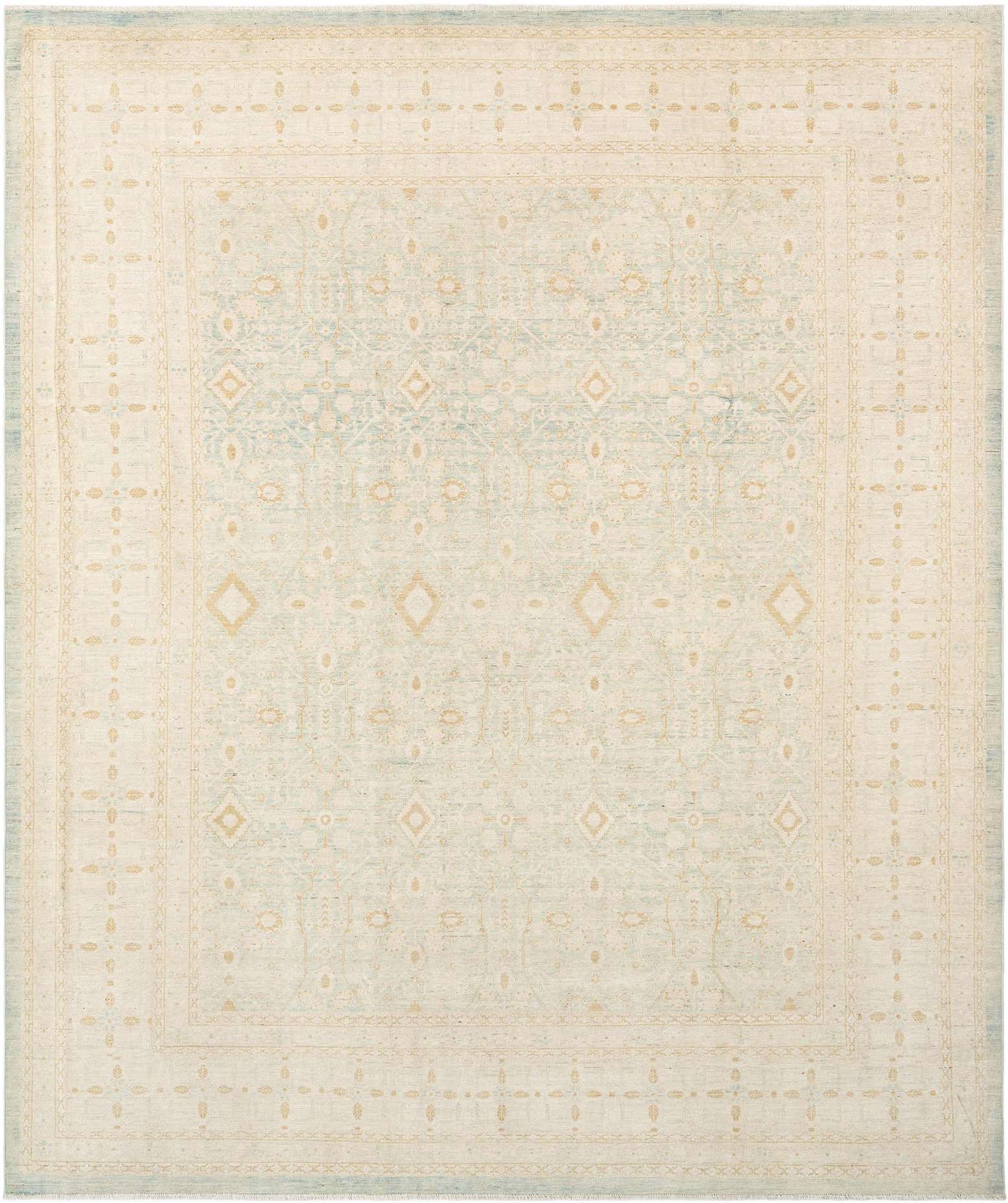 8' 2 x 9' 11 Hand Knotted Ziegler Rug