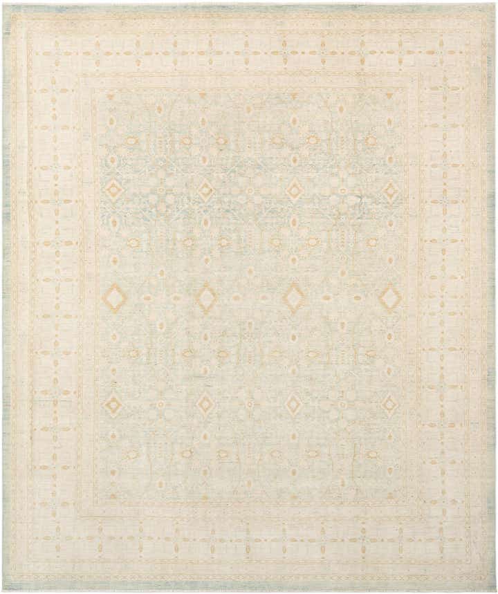 8' 2 x 9' 11 Hand Knotted Ziegler Rug