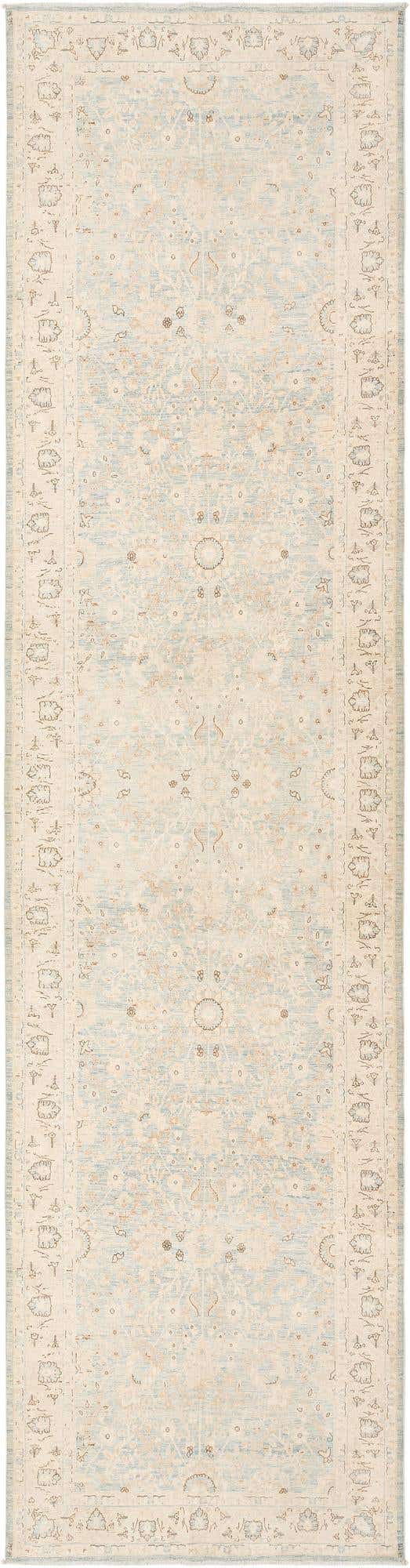 5' 1 x 25' 4 Hand Knotted Ziegler Rug