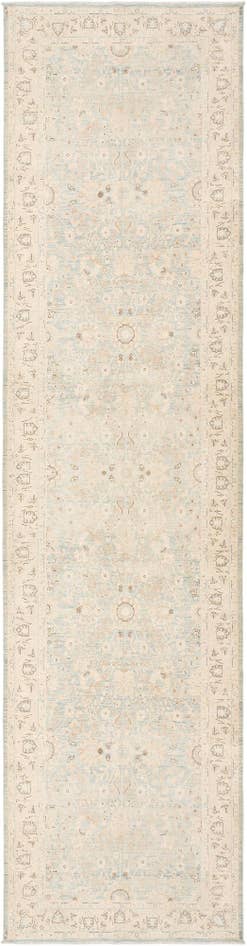 Detail image of 5' 1 x 25' 4 Hand Knotted Ziegler Rug