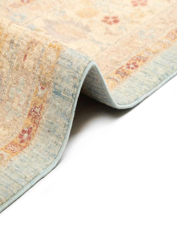 Detail image of 12' x 17' 4  Hand Knotted Ziegler Rug