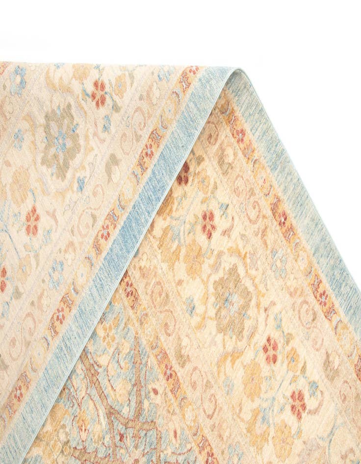 Detail image of 12' x 17' 4  Hand Knotted Ziegler Rug