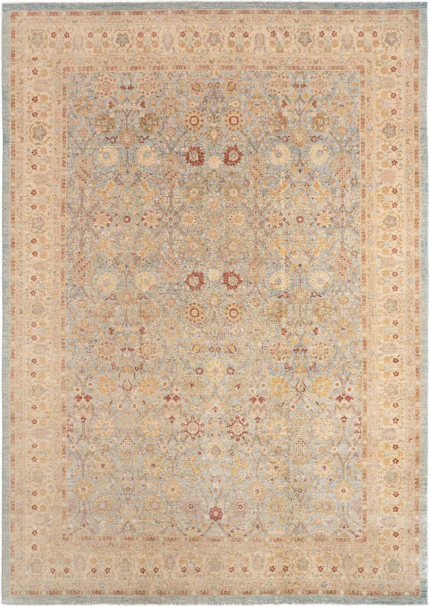 12' x 17' 4 Hand Knotted Ziegler Rug
