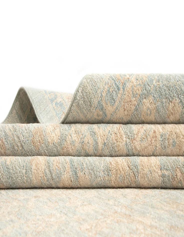 Detail image of 7' 11 x 9' 10  Hand Knotted Ziegler Rug