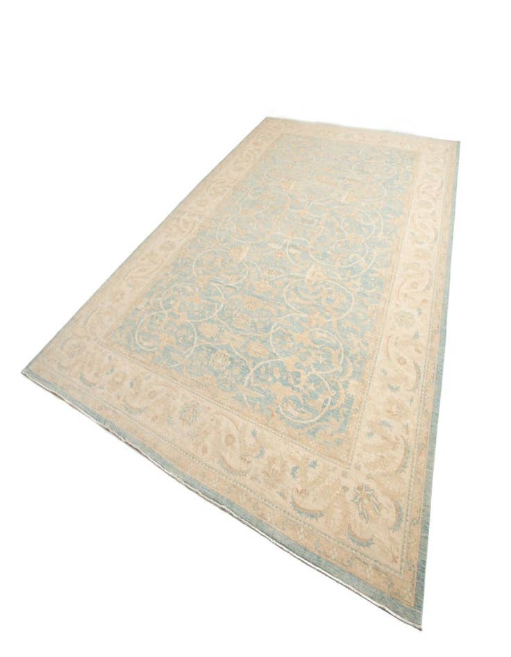 Detail image of 11' 11 x 17' 10  Hand Knotted Ziegler Rug