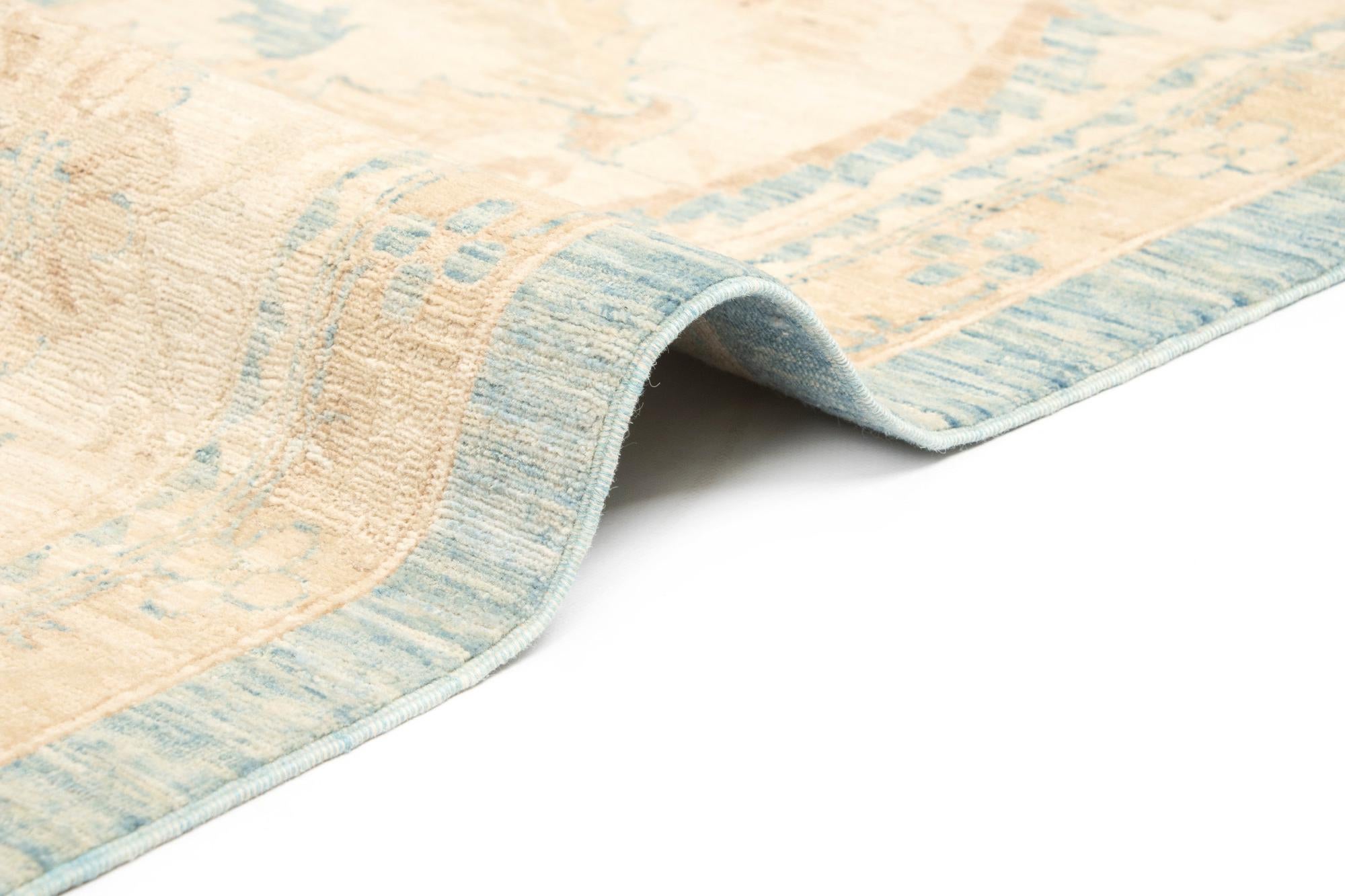 11' 11 x 17' 10 Hand Knotted Ziegler Rug
