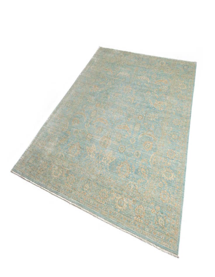 Detail image of 7' 8 x 9' 10  Hand Knotted Ziegler Rug