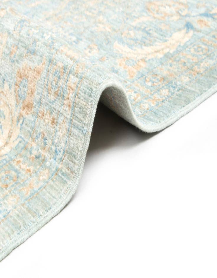 Detail image of 8' 10 x 11' 6  Hand Knotted Ziegler Rug