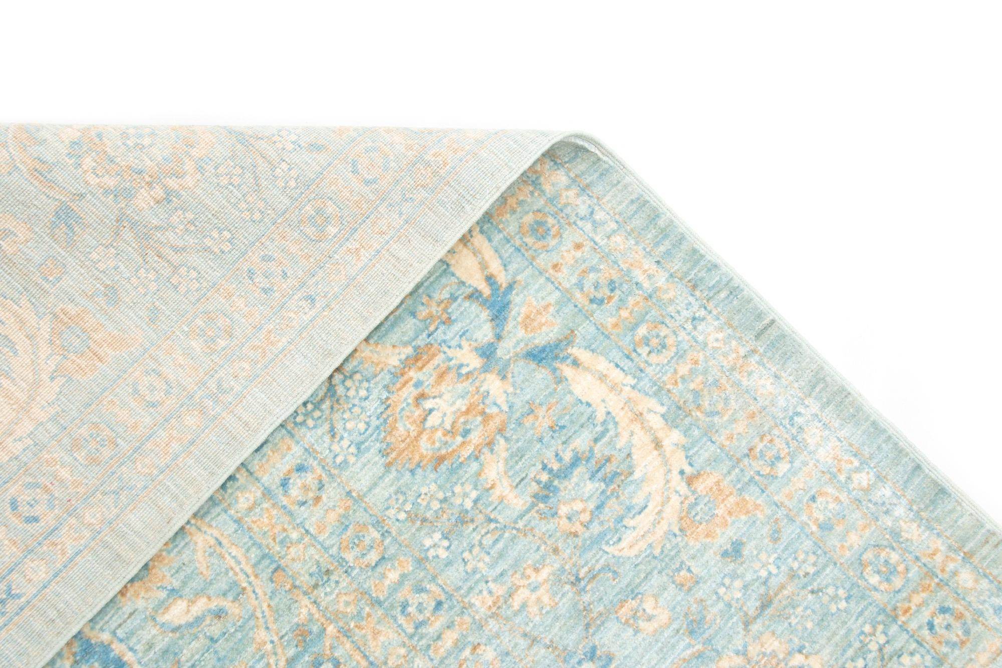 8' 10 x 11' 6 Hand Knotted Ziegler Rug