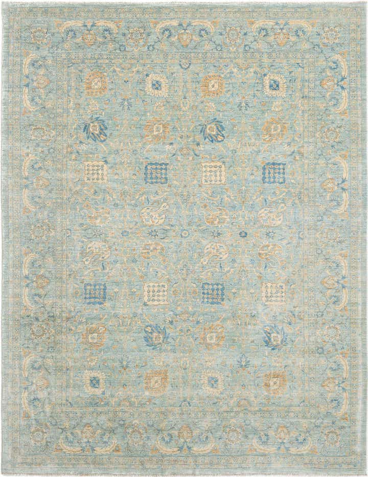 8' 10 x 11' 6 Hand Knotted Ziegler Rug