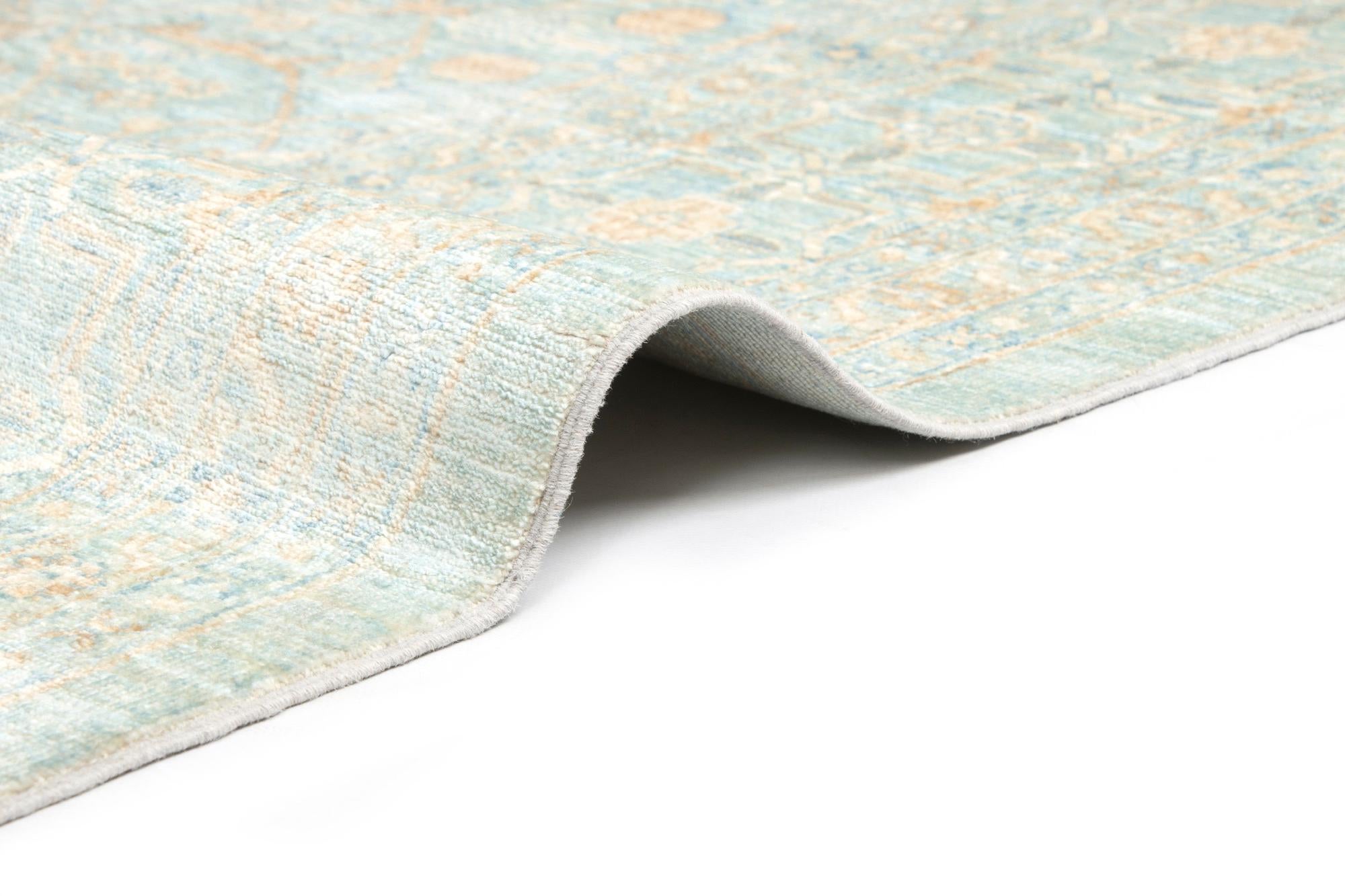 8' 8 x 11' 10 Hand Knotted Ziegler Rug
