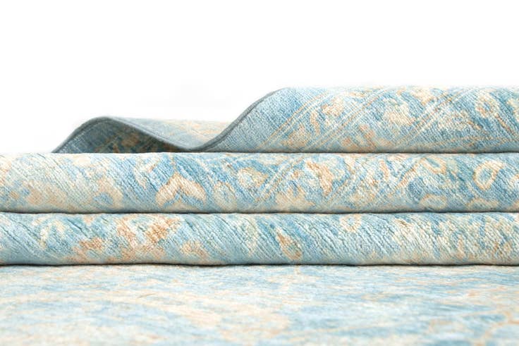 Detail image of 7' 10 x 9' 8 Hand Knotted Ziegler Rug