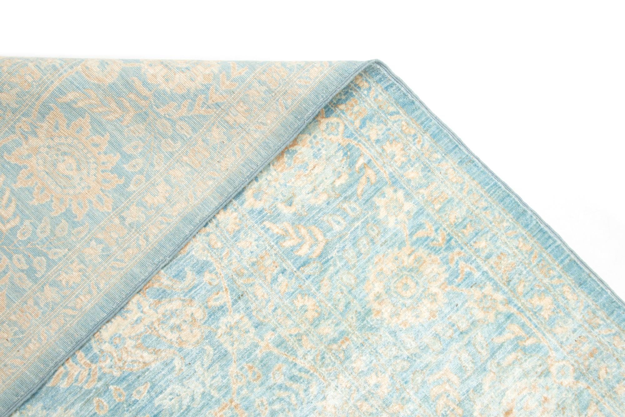 7' 10 x 9' 8 Hand Knotted Ziegler Rug