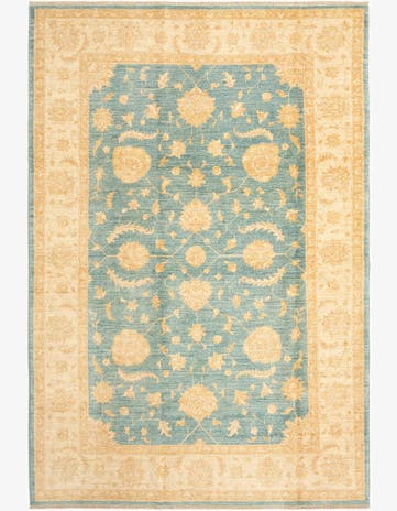 6' 8 x 9' 10 Ziegler Wool Rug